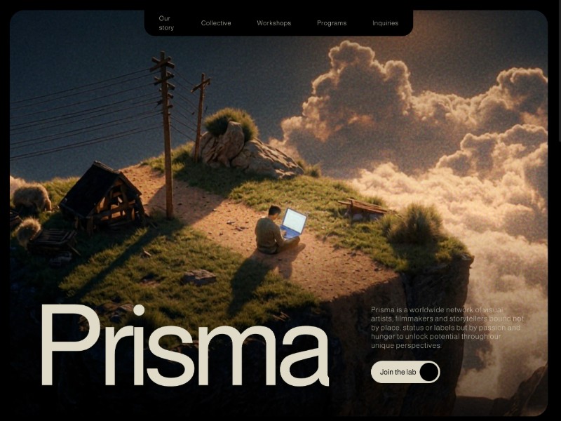 Preview for Prisma Creative Studio Template