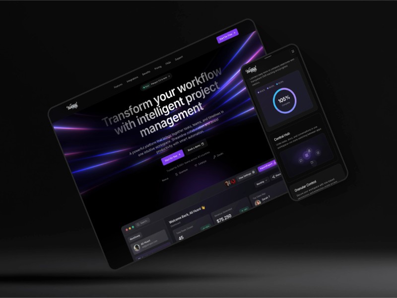 Preview for Project Management Dashboard Template