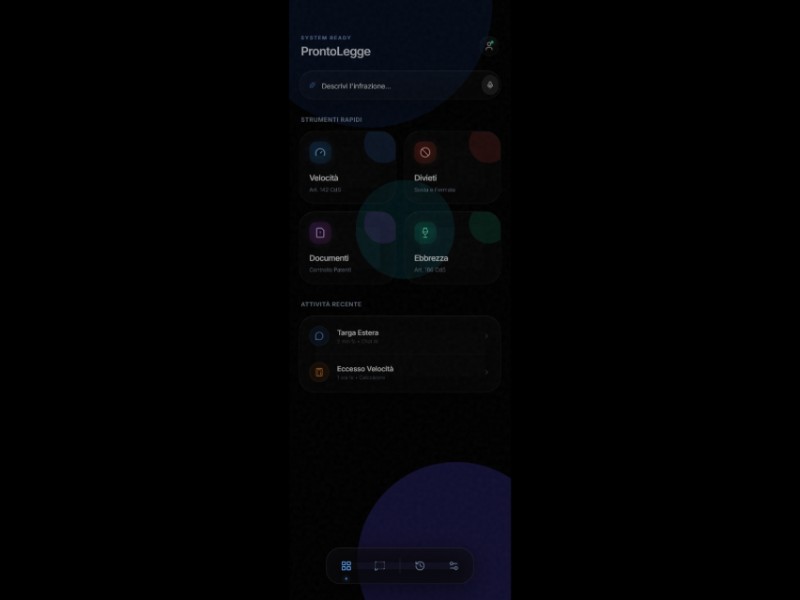 Preview for ProntoLegge Mobile App UI Template