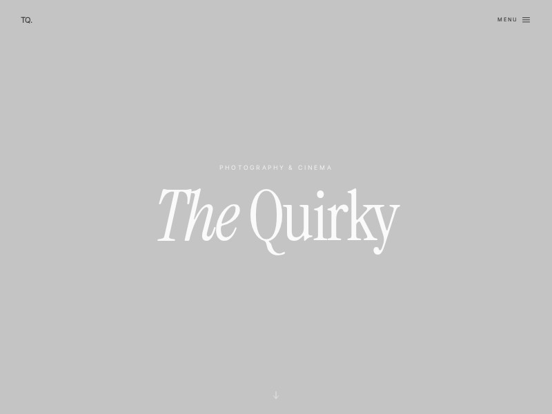 Preview for Quirky Photography & Cinema Portfolio Template