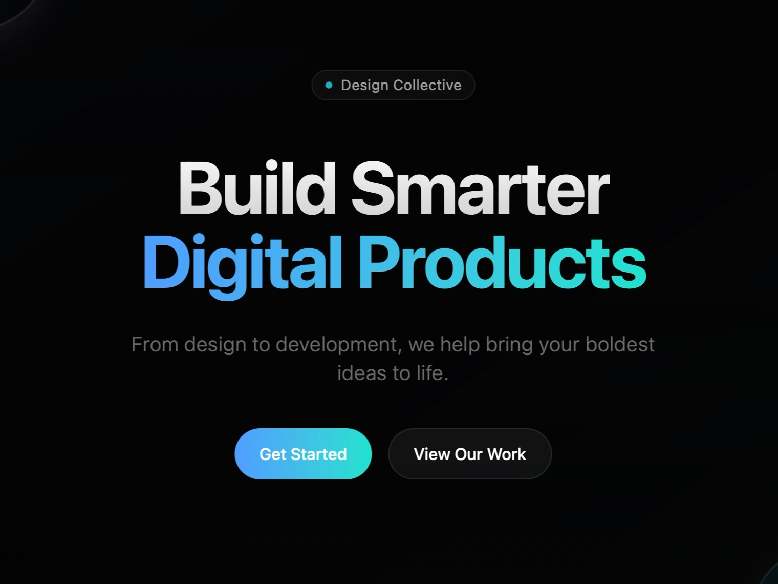 Preview for Digital Products Landing Page