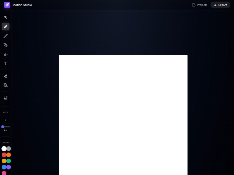 Preview for Animation Studio App Template