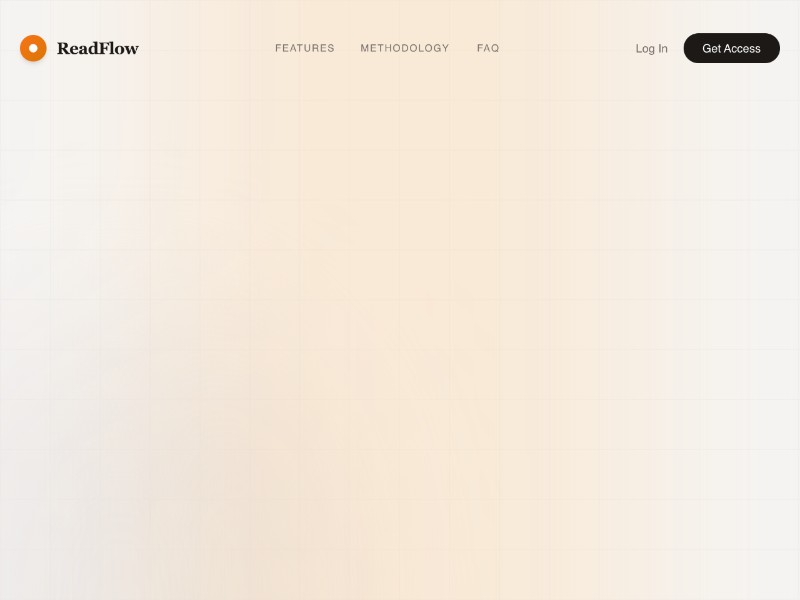 Preview for Reading Habit SaaS Landing Page Template