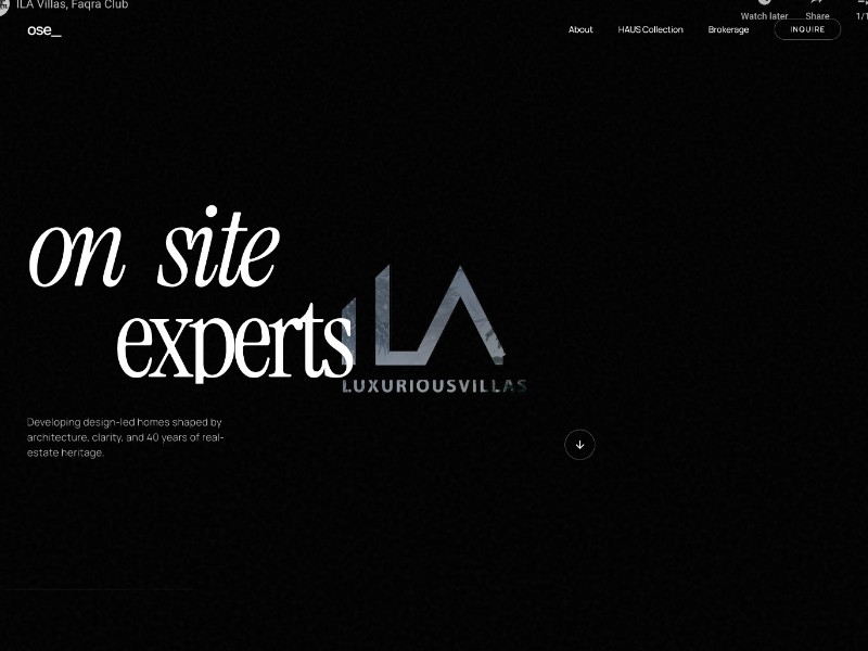 Preview for Real Estate Development Landing Page Template