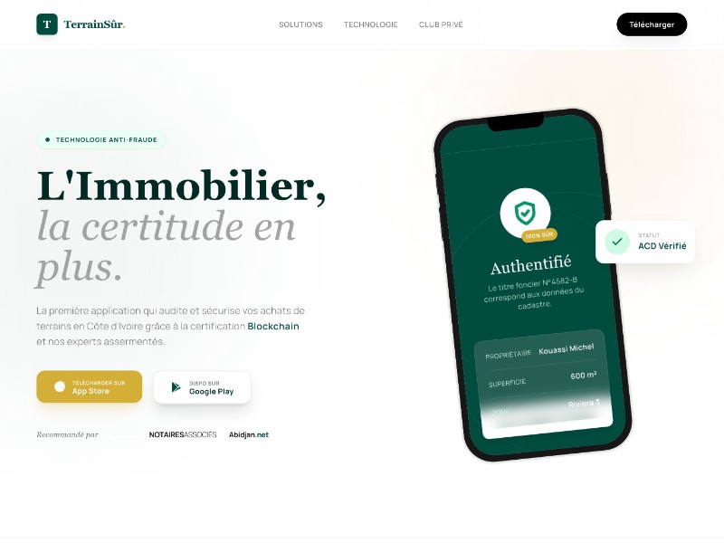 Preview for Real Estate Landing Page Template