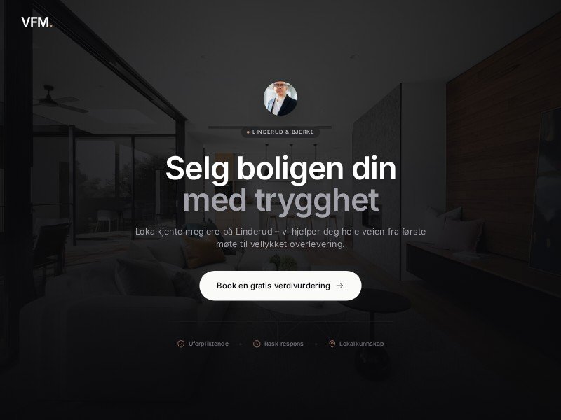 Preview for Real Estate Valuation Landing Page Template