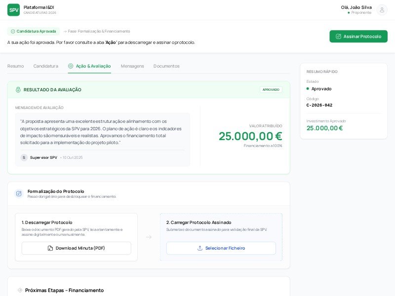 Preview for Project Funding Dashboard Template