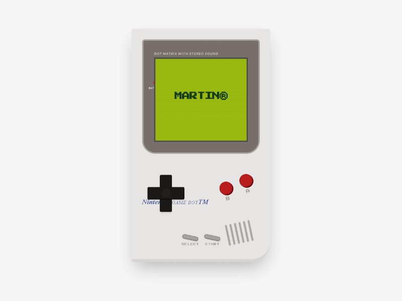 Preview for 8-Bit Developer Portfolio Template