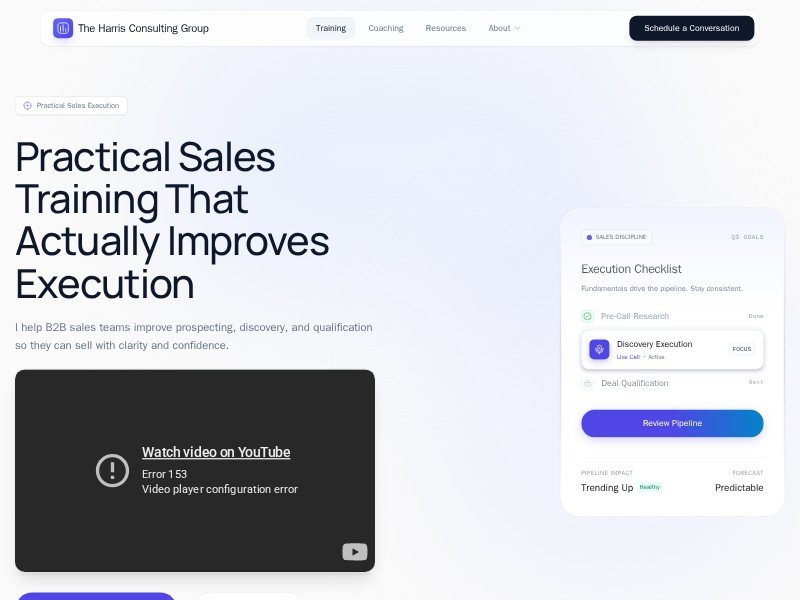 Preview for Sales Training by Richard Harris