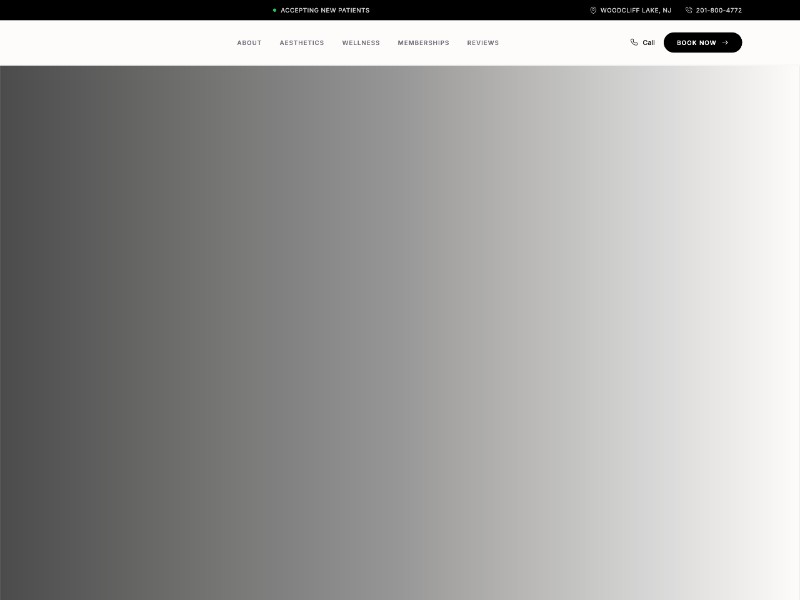 Preview for Med Spa Landing Page Template