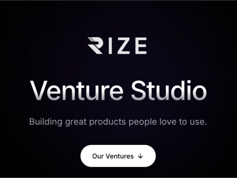 Preview for Rize Ventures - SaaS Venture Studio