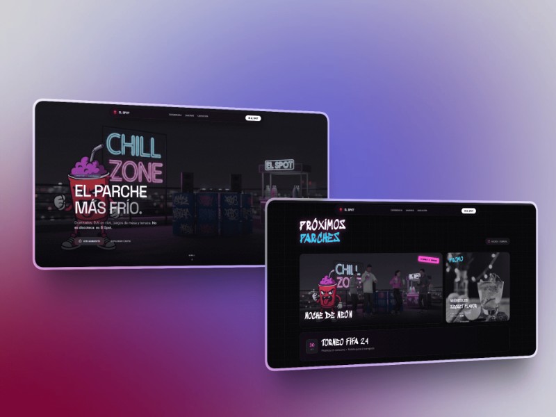 Preview for Rooftop Bar Landing Page Template