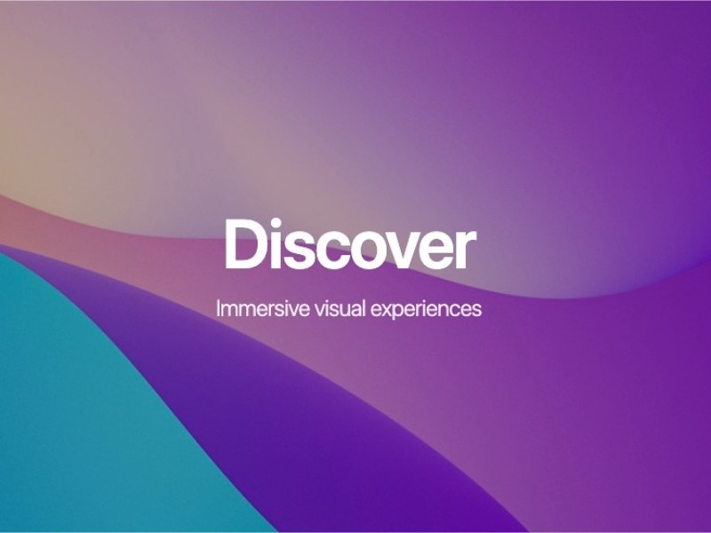 Preview for Scroll Fade Visual Template