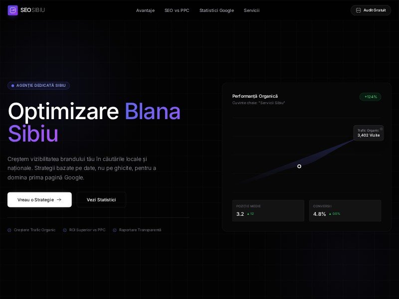 Preview for Agentie SEO Sibiu 
