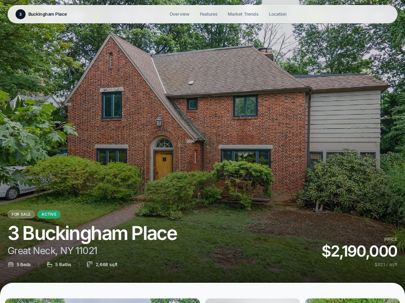 Preview for 3 Buckingham Place Page Template