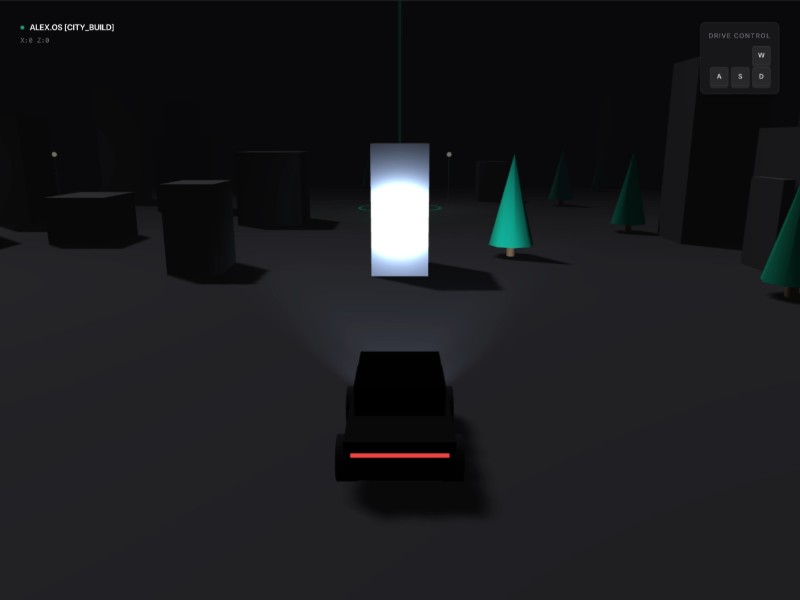 Preview for 3D Interactive Portfolio Template