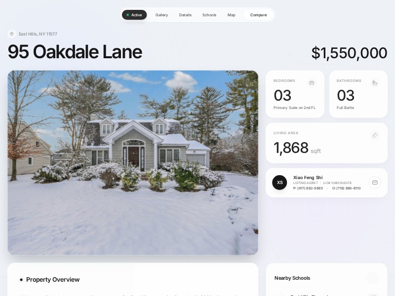 Preview for 95 Oakdale Ln Landing Page Template