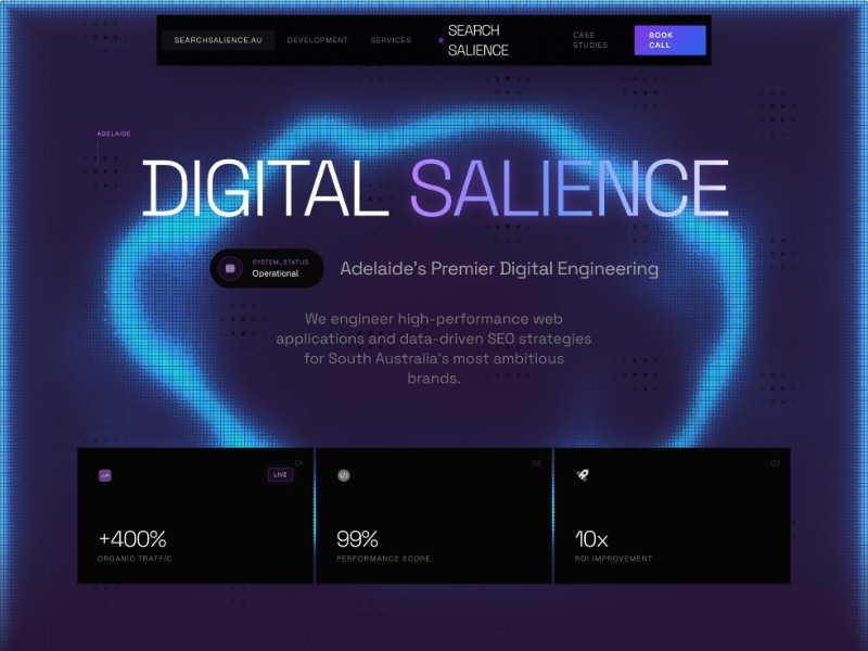 Preview for AI Social Growth Landing Page Template