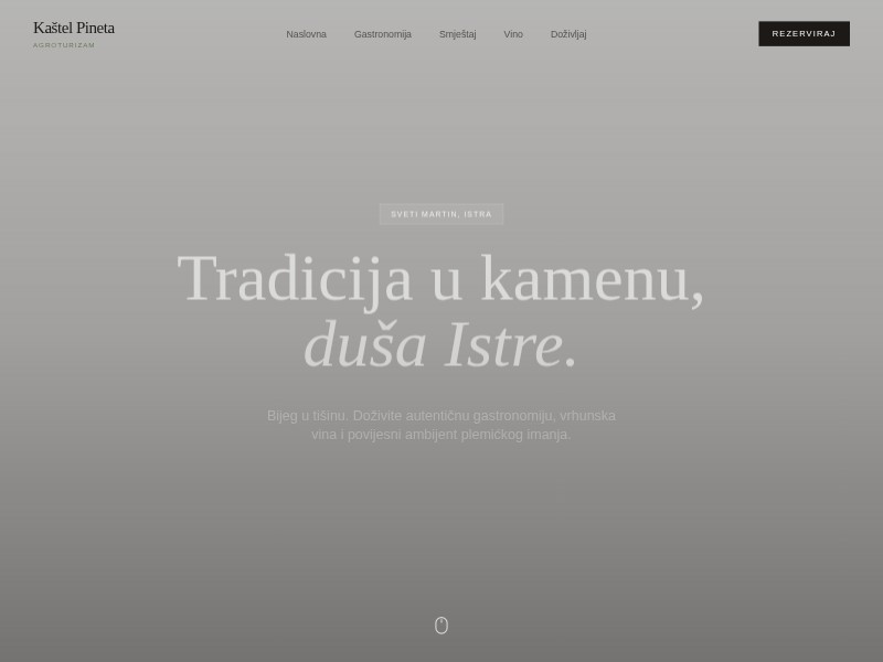 Preview for Agrotourism Restaurant & Apartments Website Template