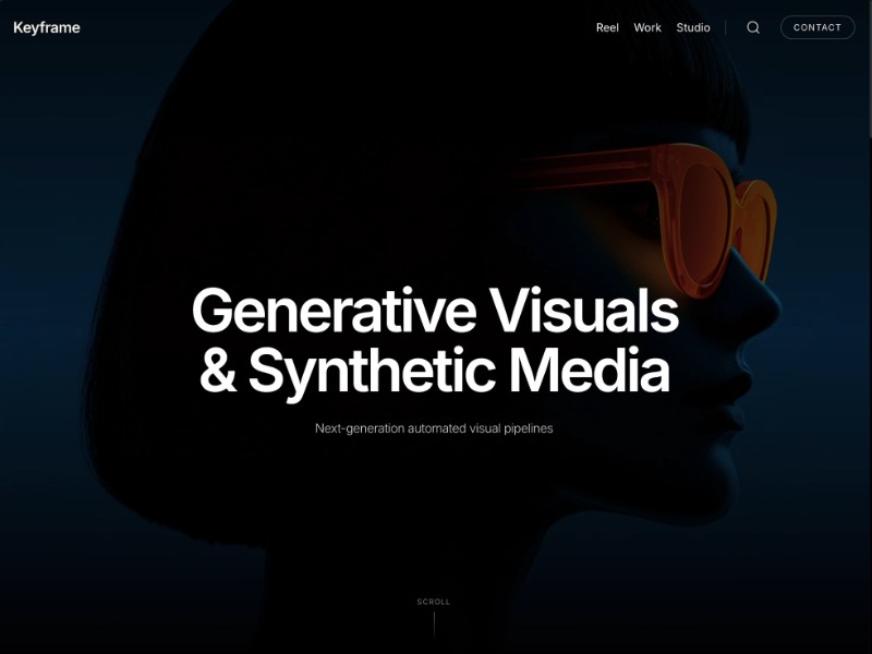 Preview for AI Creative Studio Landing Page Template