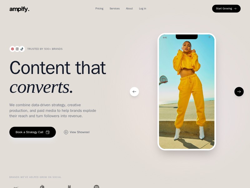 Preview for Amplfy Platform