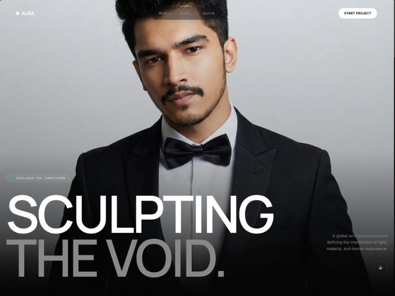 Preview for Architecture Studio Landing Page Template