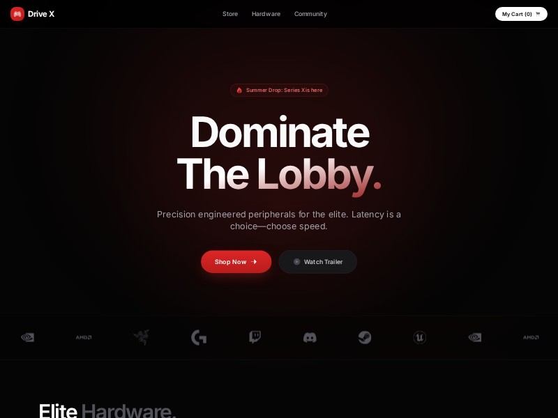 Preview for Aura Messaging Landing Page Template