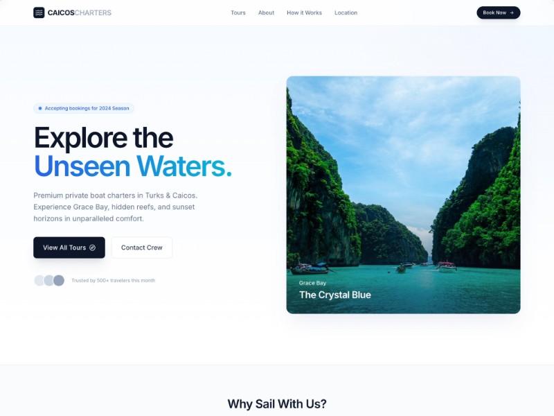 Preview for Caicos Island Charters