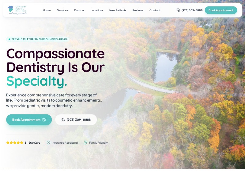 Preview for Dental Clinic Landing Page Template