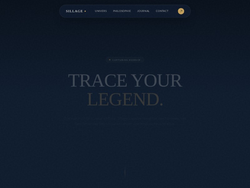Preview for Luxury Cinematic Studio Landing Page Template