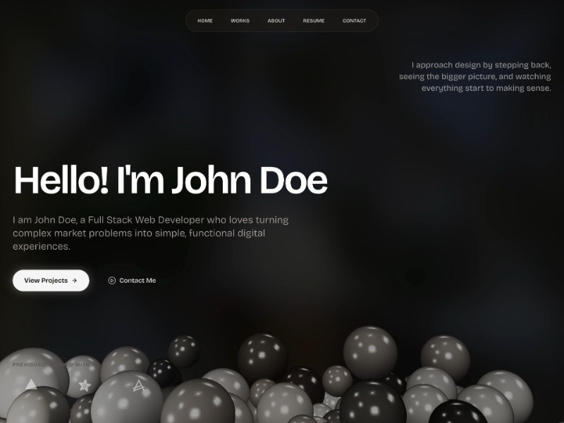 Preview for I Build Animated Portfolio Pages That Sell Your Idea in 30 Seconds