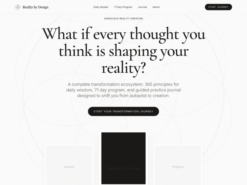 Preview for Conscious Coaching Landing Page Template