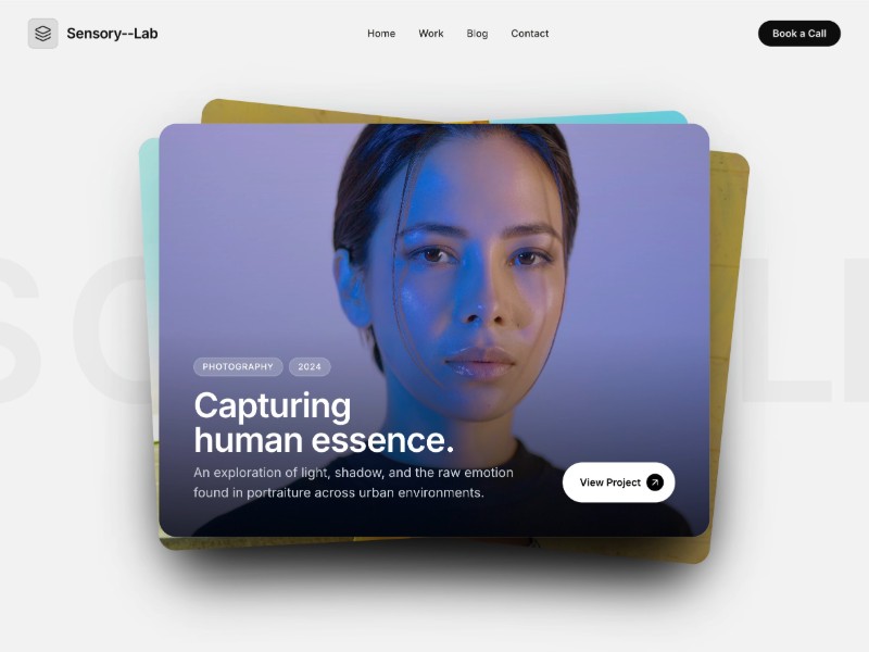 Preview for Creative Agency Landing Page Template