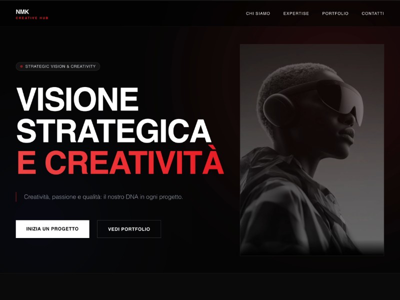 Preview for Creative Agency Landing Page Template