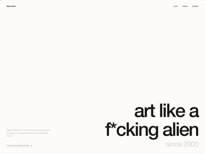 Preview for Creative Portfolio Website Template