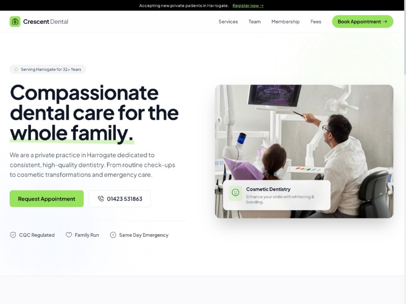 Preview for Crescent Dental Harrogate