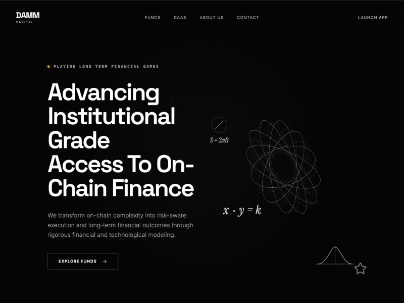 Preview for Crypto Asset Management Landing Page Template