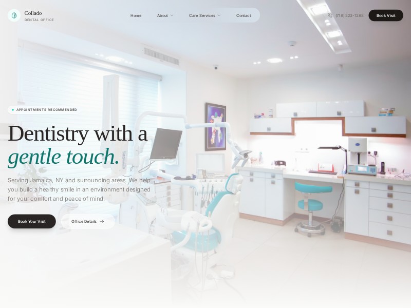 Preview for Dental Office Landing Page 