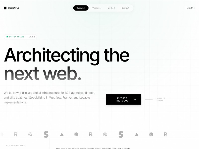 Preview for Design Agency Landing Page Template