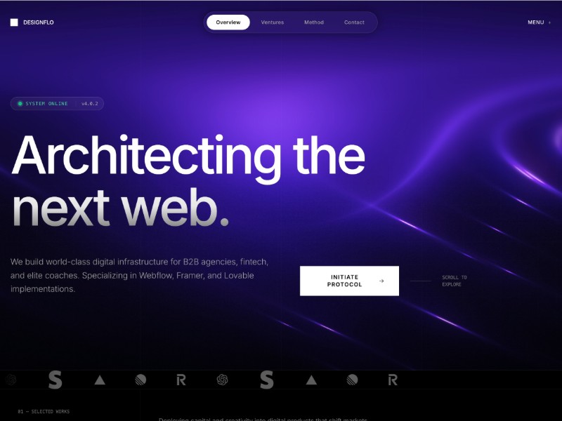 Preview for Design Agency Landing Page Template