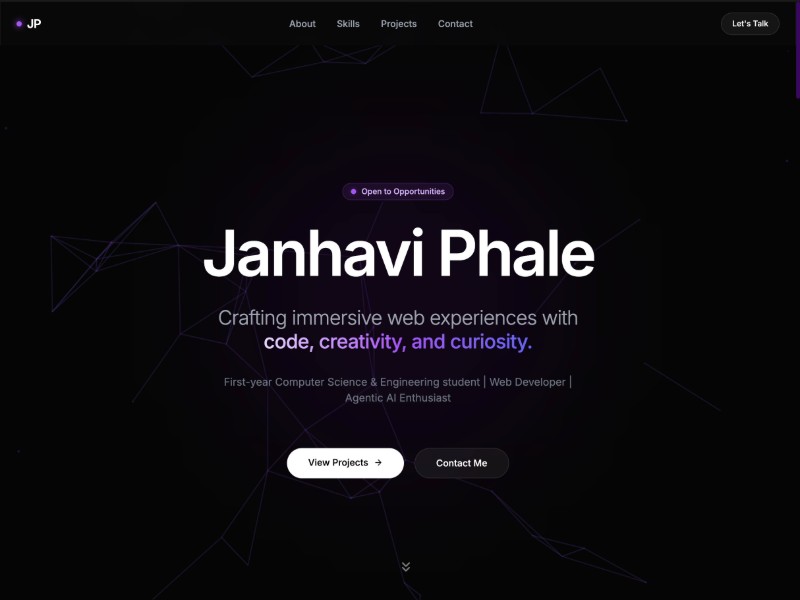 Preview for Creative Engineer Portfolio Website Template