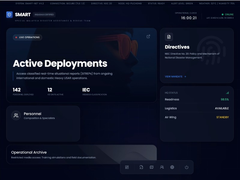 Preview for Disaster Response Command UI Template