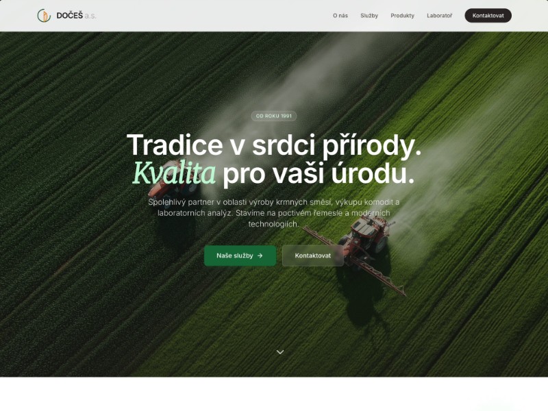 Preview for Agricultural Business Landing Page Template