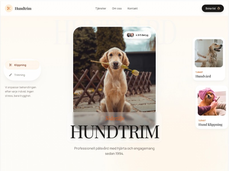 Preview for Tälje Hundtrim Södertälje