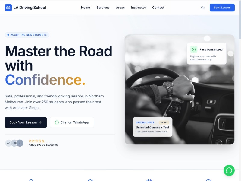 Preview for LA Driving School