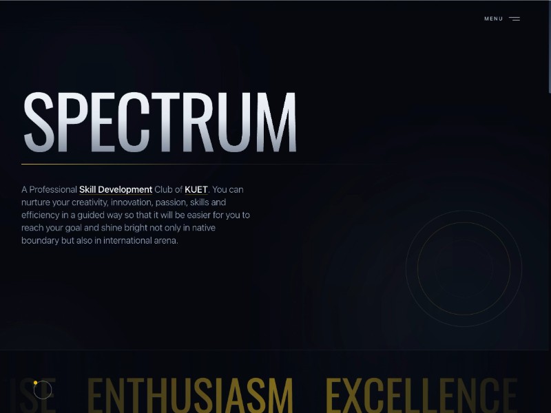 Preview for Spectrum Landing Page