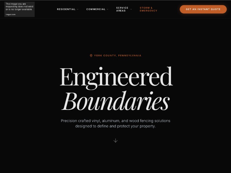 Preview for Fence Installation Landing Page Template