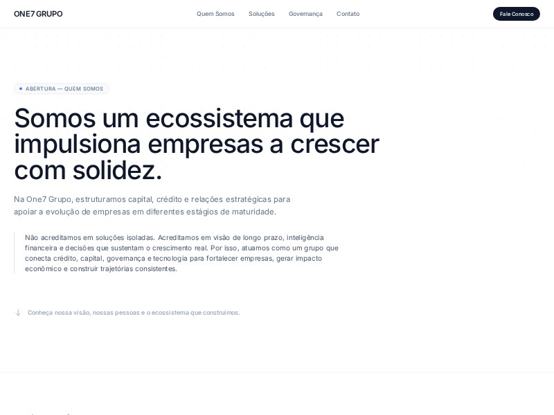 Preview for Financial Services Brand Landing Page Template