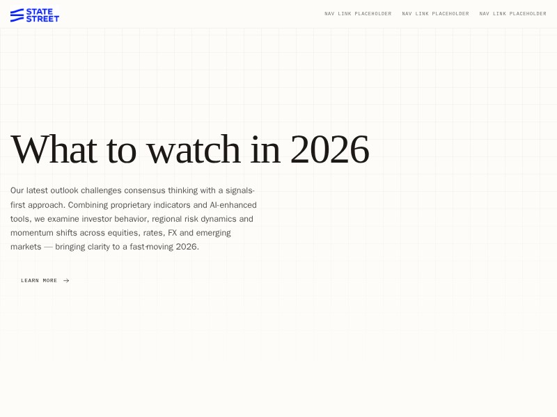 Preview for Financial Insights Landing Page Template