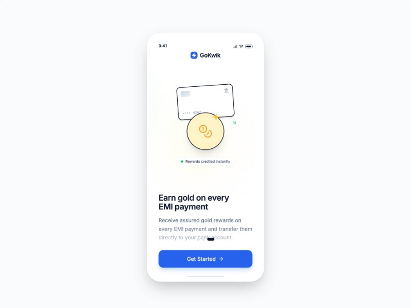 Preview for Fintech Mobile Onboarding Template